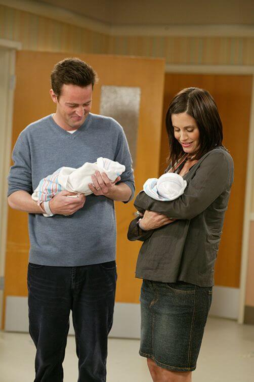 Chandler and Monica