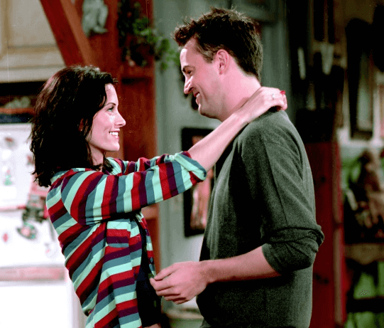 Chandler and Monica